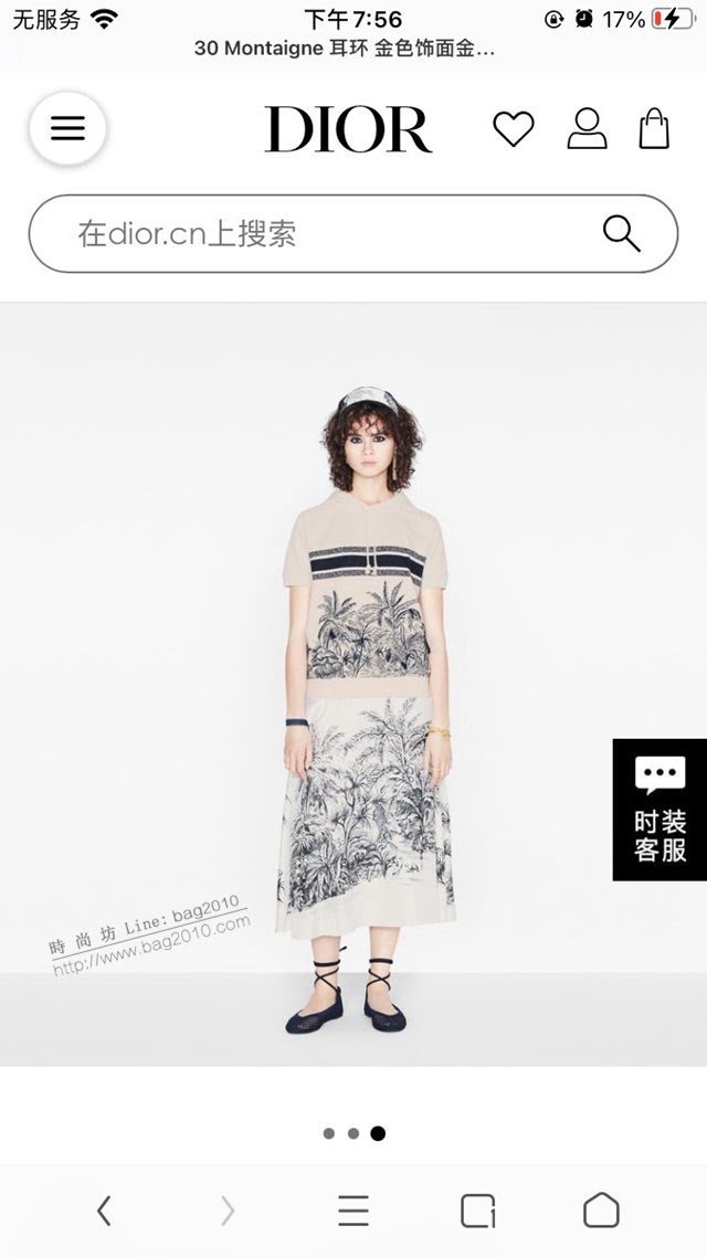 Dior飾品 2021新款DIOR迪奧字母耳釘耳環  zgd1199